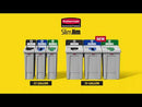 Rubbermaid Slim Jim Recycling Station Starter Kit