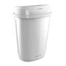 Waste Paper Bin and Lid, White