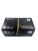 Hytec Premium Black Textured Nitrile Gloves, Powder Free