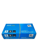 Hytec Premium Blue Long Cuff Nitrile Gloves, Powder Free