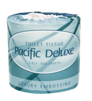 Pacific deluxe roll toilet tissue 2 ply 400 sheets - Direct Business Supplies
