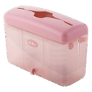 Table top trim towel dispenser pink