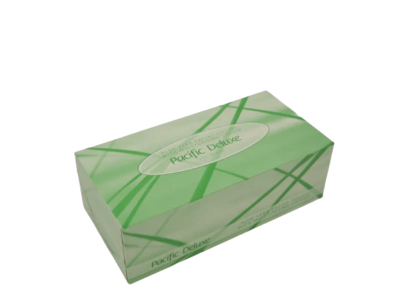 Pacific Deluxe Facial Tissue with Aloe Vera, 2 Ply - FSC