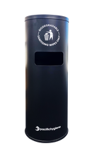 HygieneNix Gym Wipe Dispenser, Black
