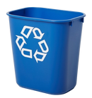Rubbermaid Wastebasket Rectangle 12.9L
