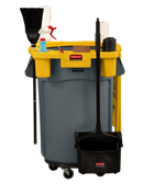 Rubbermaid BRUTE® Rim Caddy, Yellow