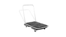 Rubbermaid Triple Trolley with Straight Handle, Utility Duty