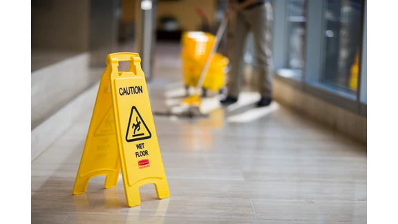 Rubbermaid Floor Sign "Caution Wet Floor" 2 sided