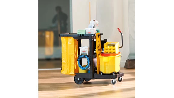 Rubbermaid Janitorial Cleaning Cart - Traditional