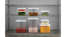 Rubbermaid Square Storage Container, 3.8L, Clear