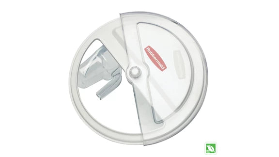 Rubbermaid PROSAVE 32G Sliding Lid with 4 Cup Scoop
(Fits RFG263200 Brute)