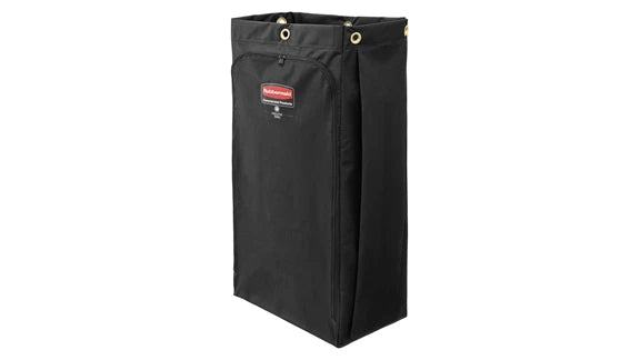Rubbermaid Executive Housekeeping Cart Canvas Lined Bag 113L, Black