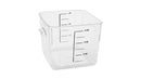 Rubbermaid Square Storage Container, 5.7L, Clear