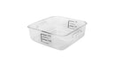 Rubbermaid Square Storage Container, 1.9L, Clear