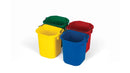 Rubbermaid Heavy Duty Pails 4.8L Set of Blue/Red/Yellow/Green