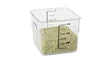 Rubbermaid Square Storage Container, 5.7L, Clear
