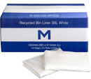 Recycled Bin Liner 30L - White, 550mm x 615mm x 11mu (2000)