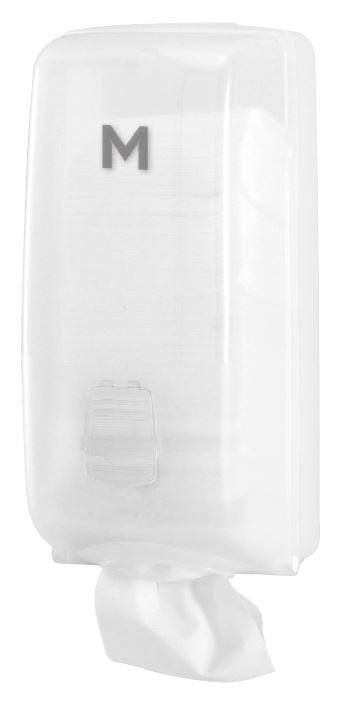 Eco Interleave Tissue Dispensers White 700 sheet capacity (1 Dispenser)