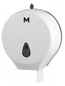 Single Jumbo Roll Dispensers White 1 roll capacity (1 dispenser)