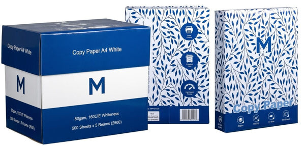 A4 Copy Paper (Box of 5 packs)