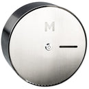 Stainless Single Jumbo Roll Dispensers Silver 1 roll capacity (1 dispenser)