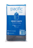 Pacific Rubbish Bag Black Flat Pack