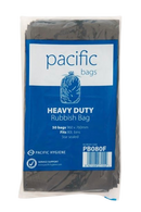 Pacific Rubbish Bag Black Flat Pack