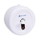Centre Pull Toilet Roll Dispenser Single - White