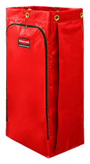 rubbermaid-janitorial-cleaning-cart-vinyl-bag-128l-red