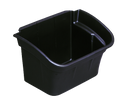 Rubbermaid utility bin 15.1L black for utility carts