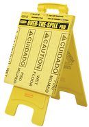 Rubbermaid over the spill pad tablet contains 25 pads