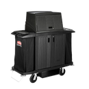 Rubbermaid executive security hood traditional housekeeping cart - Direct Business Supplies