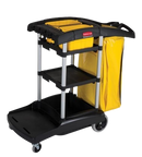 Rubbermaid high capacity cleaning cart - Direct Business Supplies