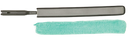 Rubbermaid Quick Connect Flexi Wand with Dusting Sleeve, Green