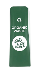 RCP Slim Jim Recycling Station Front Panel Label
