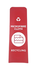 RCP Slim Jim Recycling Station Front Panel Label