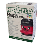 Numatic nvm 1ch hepaflo dust bags 10 pack