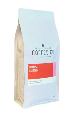 The New Zealand Coffee Co Coffee Beans House Blend 1kg