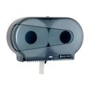 Pacific hygiene double jumbo toilet roll dispenser black