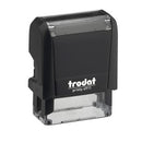 Trodat Customised Stamp 4911 Die Only With Ink Pad 38 x 14mm
