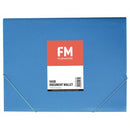 FM Vivid Document Wallet A4 Ice Blue Pack 3