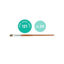 Milan School Paint Brush Flat 121 Series Size 24