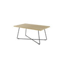 Zion Coffee Table 1000W x 600D Atlantic Oak / Black