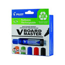 Pilot BeGreen V Board Master Whiteboard Marker Bullet Tip Medium Assorted Colours Pack 5