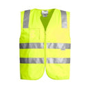 Syzmik Zip Vest Large Hi Vis Yellow