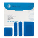Dependaplast Blue Plasters Assorted Box 100