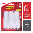 3M Command Hook Large White Pack 3