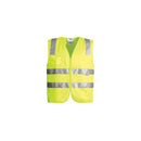 Syzmik Zip Vest XL Hi Vis Yellow