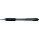 Pilot Super Grip Ballpoint Pen Retractable Fine 0.7mm Black