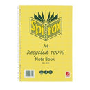Spirax 810 Spiral Notebook Recycled A4 120 Pages